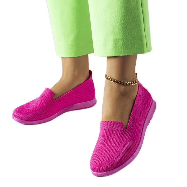 Inna Aoife pinkit kangaslenkkarit vaaleanpunainen