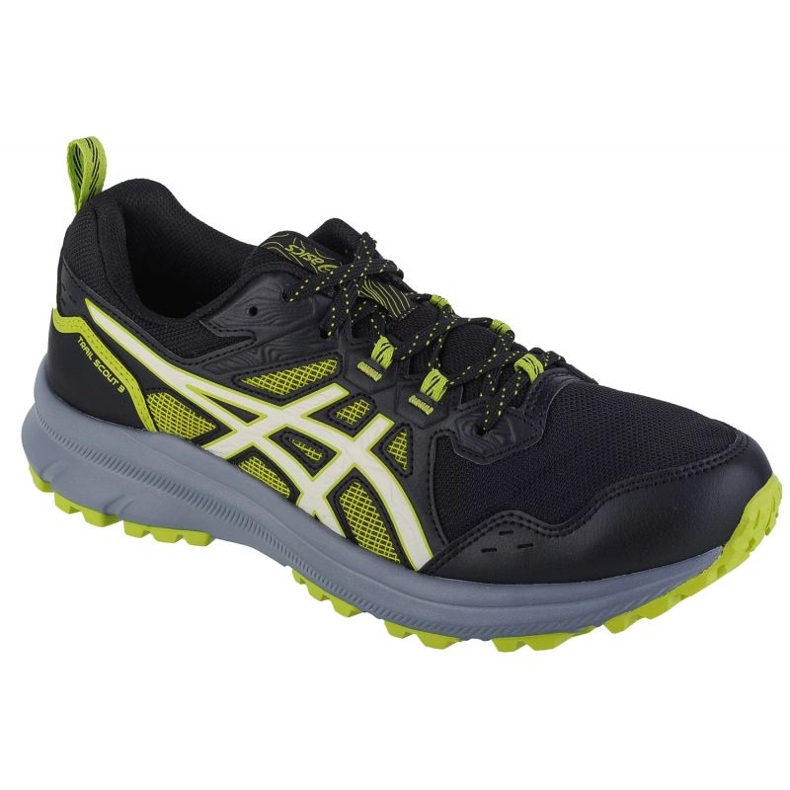 Asics Trail Scout 3 M 1011B700-001 juoksukengät musta