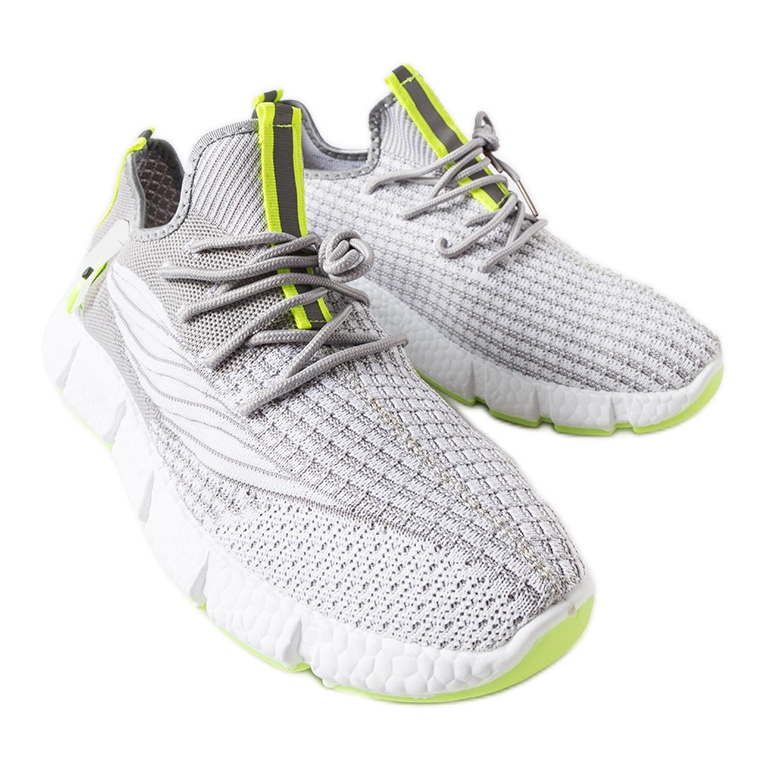 Harmaat miesten slip-on kengät Valdierilta