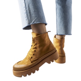 Inna Ruskeat Aida ekologiset mokkanahkakorkeat lenkkarit