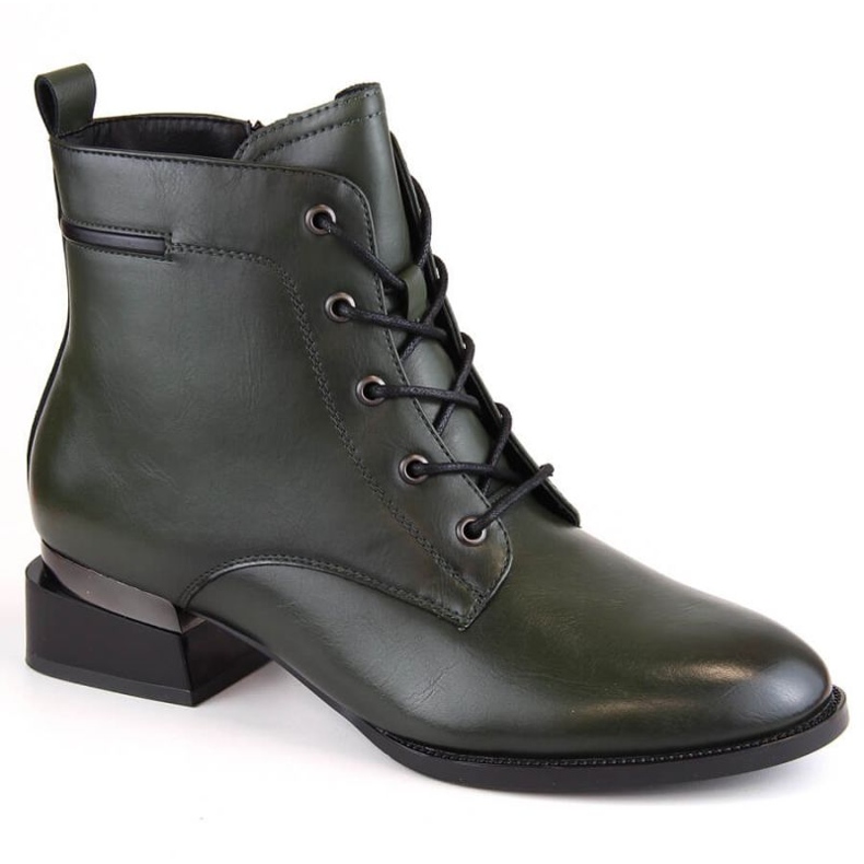 Vinceza W JAN253A eristetyt korkeakorkoiset nilkkurit, vihreät