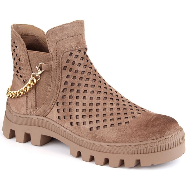 Potocki W WOL179B mokkanahkanilkkurit, ruskea