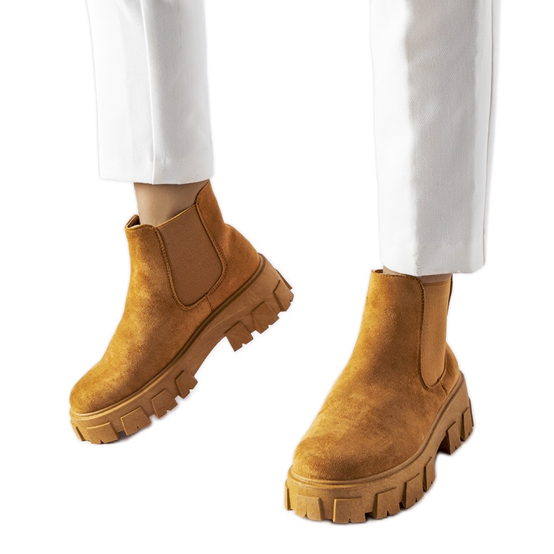 Vaaleanruskeat Moocan naisten nilkkurit