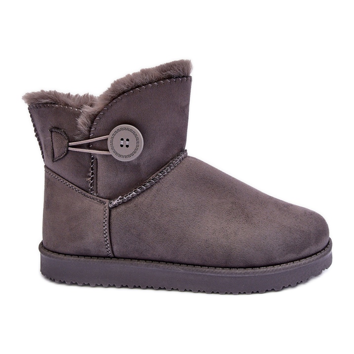 Eristetyt naisten lumisaappaat koristeellisella harmaalla Siriolilla