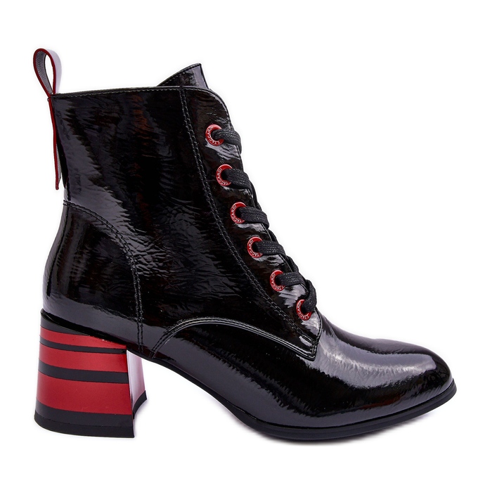 Patenttikorkokengät S.Barski MR870-49 Musta