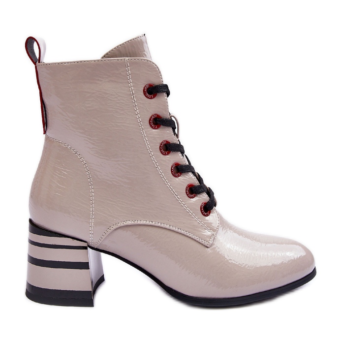 Patenttikorkokengät S.Barski MR870-49 vaaleanharmaa