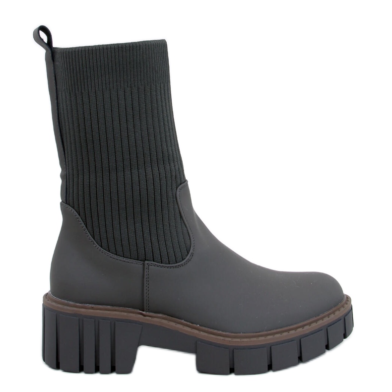 Ruddins Kaki korkeat Chelsea-saappaat joustavalla päällisellä vihreä