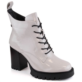 Eristetyt nilkkurit D&amp;A S.Barski Premium Collection W OLI234A harmaa