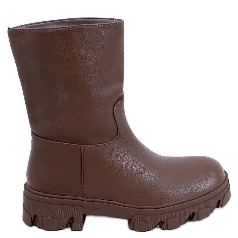 Saappaat, joissa suora päällinen Bunton Army Green ruskea