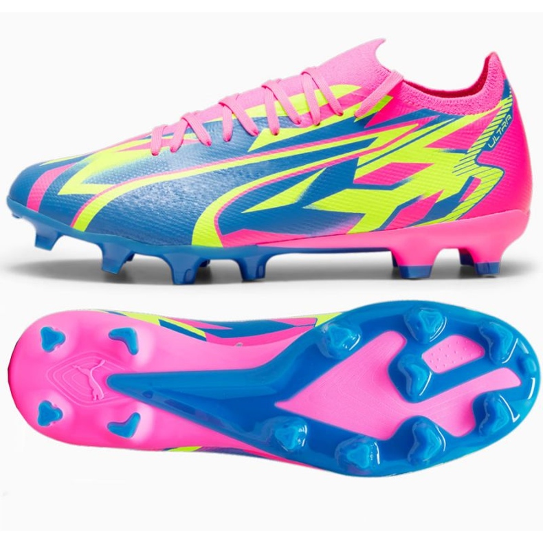 Puma Ultra Match Energy Luminous FG/MG M 107543 01 -kengät sininen