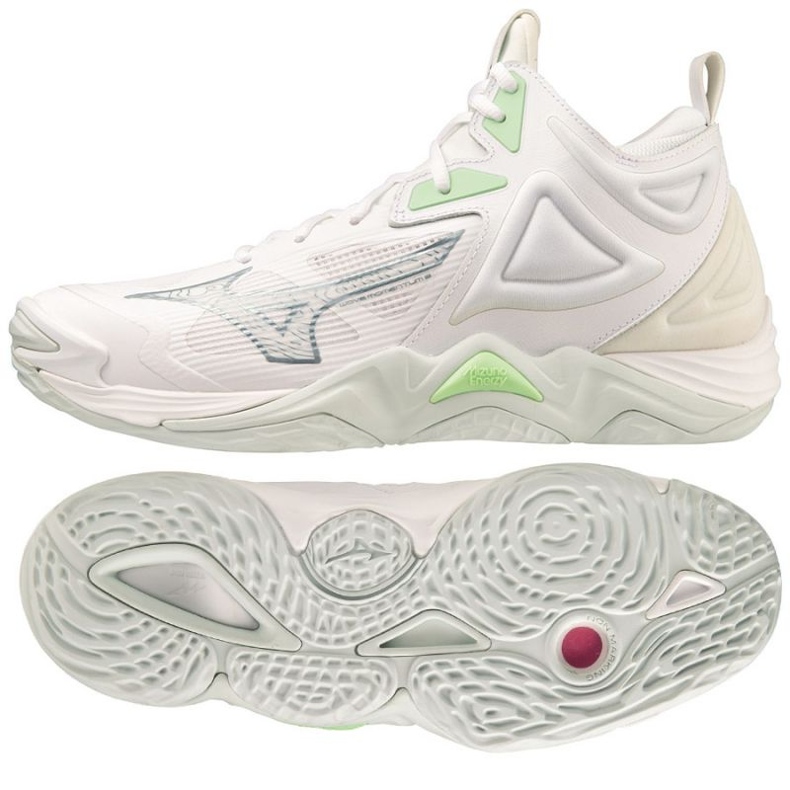 New Balance Mizuno Wave Momentum 3 Mid M V1GC231735 kengät valkoinen