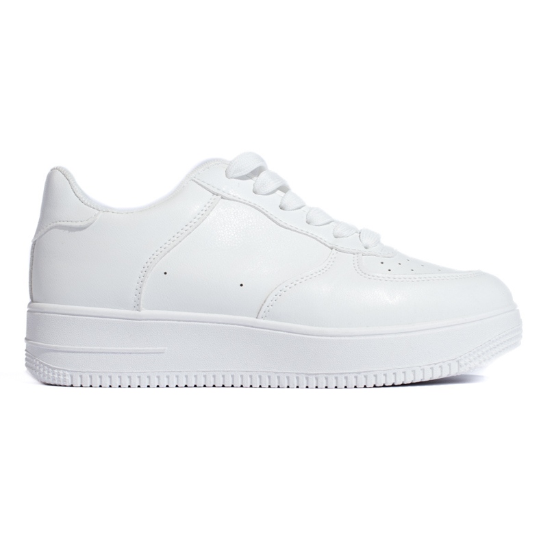 W. Potocki Valkoiset Shelovetin alustalenkkarit valkoinen