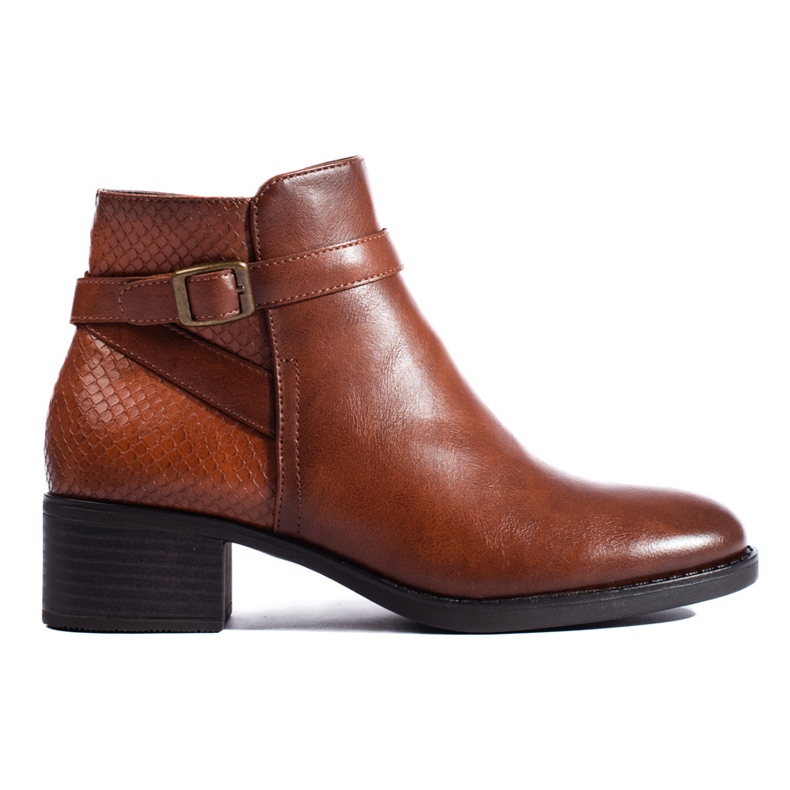 W. Potocki Potocki mustat naisten korkeakorkoiset nilkkurit ruskea