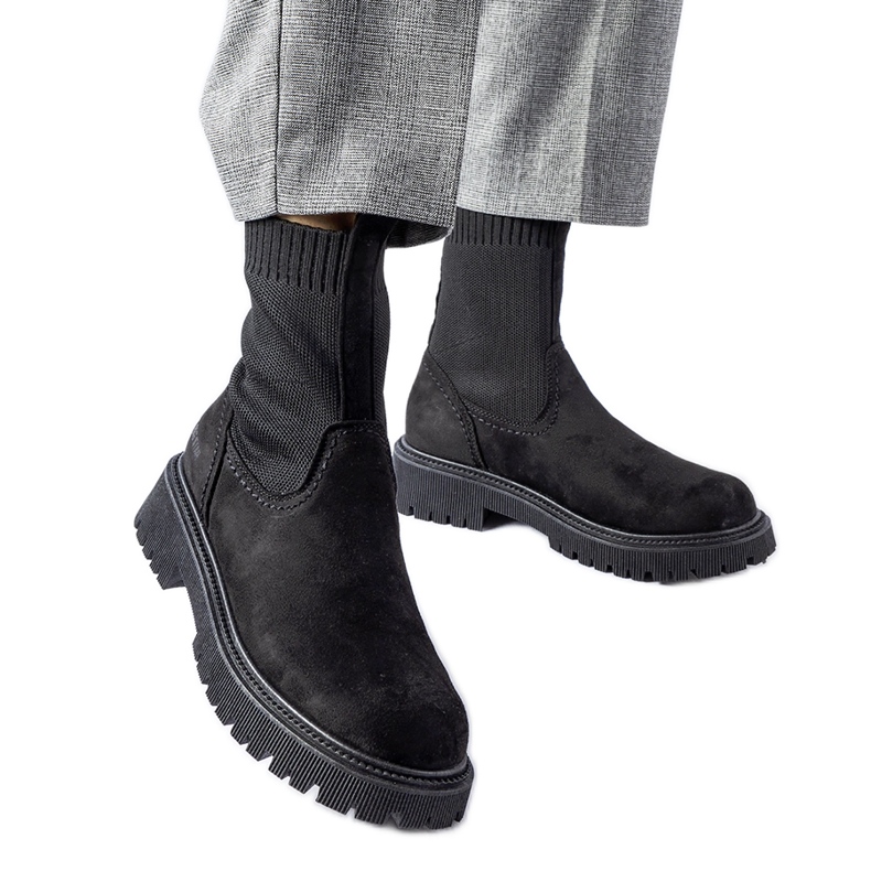 Mustat sukkasaappaat Big Star MM274540