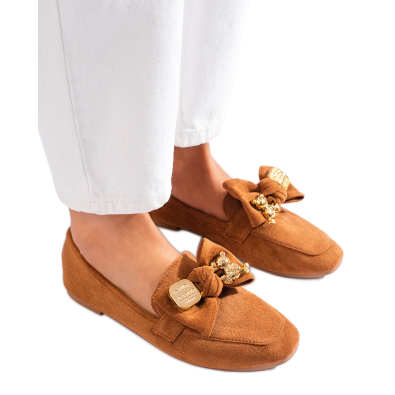 Shelovet naisten ruskeat mokkasiinit