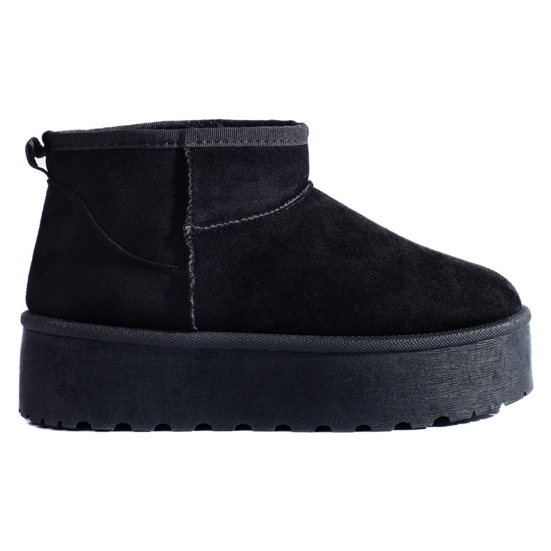 Mustat lyhyet lumisaappaat Shelovet-tasolla