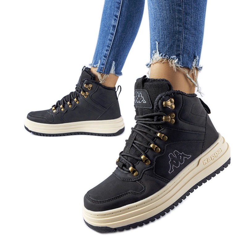 Kappa 243364 Tobin mustat eristetyt kengät