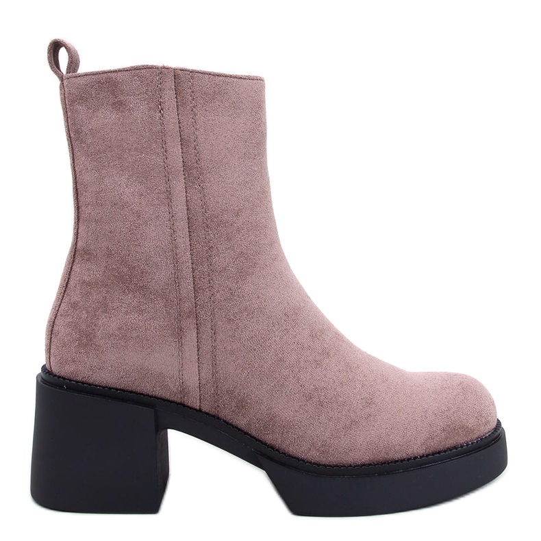 Ruffin Khaki vakaakorkoiset nilkkurit beige