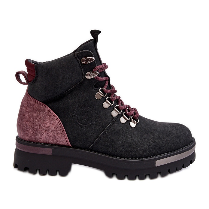 Nauhakengät Black Big Star MM274318 musta