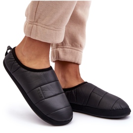 Naisten eristetyt tossut Black Big Star KK274604 musta