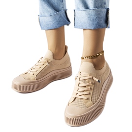 Callimacon beigenväriset lenkkarit