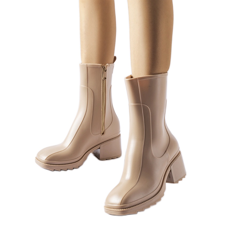 Beiget vetoketjulliset Wellington-saappaat Maggiore-lohkolla