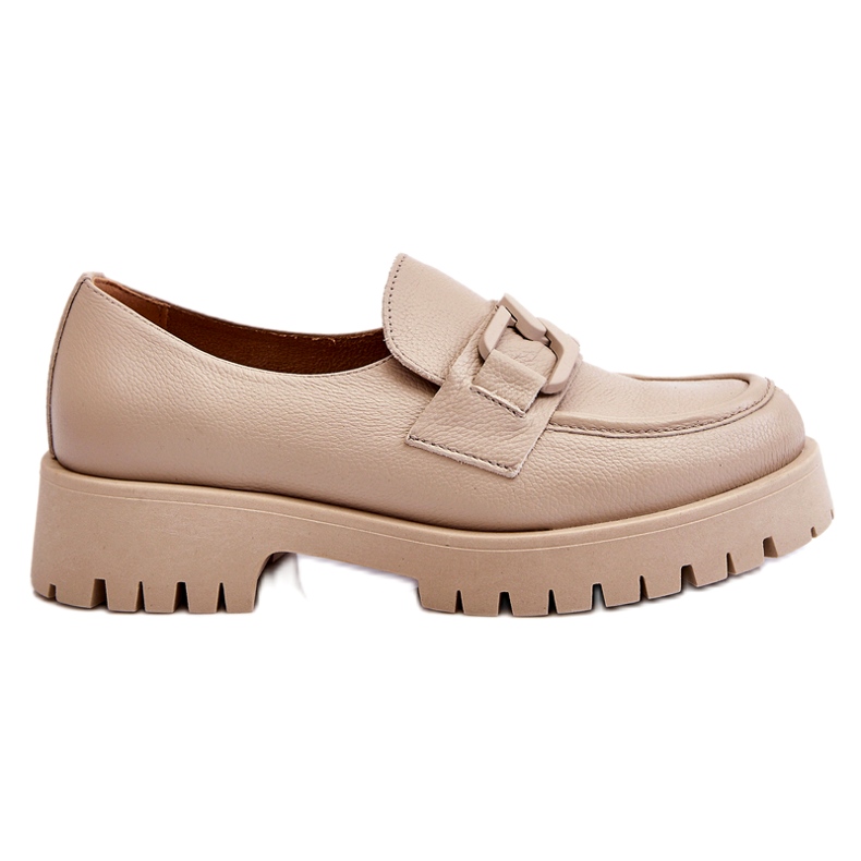 Lemar Muodikkaat nahkakengät beige-loaferit