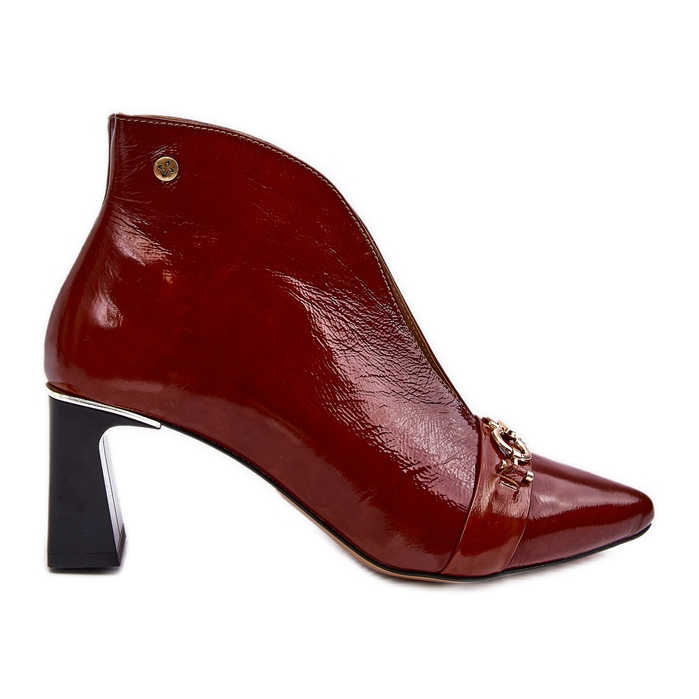 Nahkaiset nilkkurit Maciejka 05262-02 Ruskea