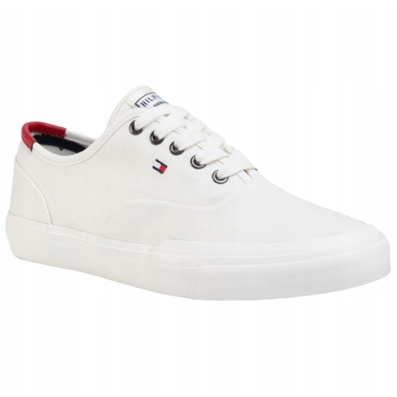 Tommy Hilfiger Core Oxford Twill Sneaker M FM0FM02670 kengät valkoinen