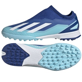 Adidas X Crazyfast.3 Ll Tf IE1500 jalkapallokengät sininen