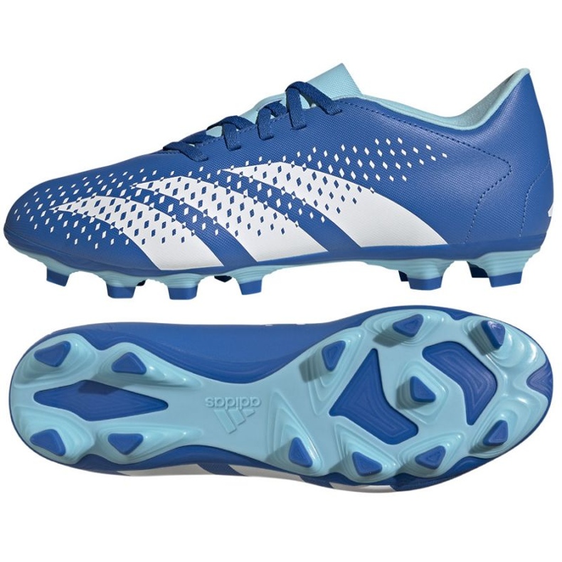 Adidas Predator Accuracy.4 FxG GZ0010 jalkapallokengät sininen