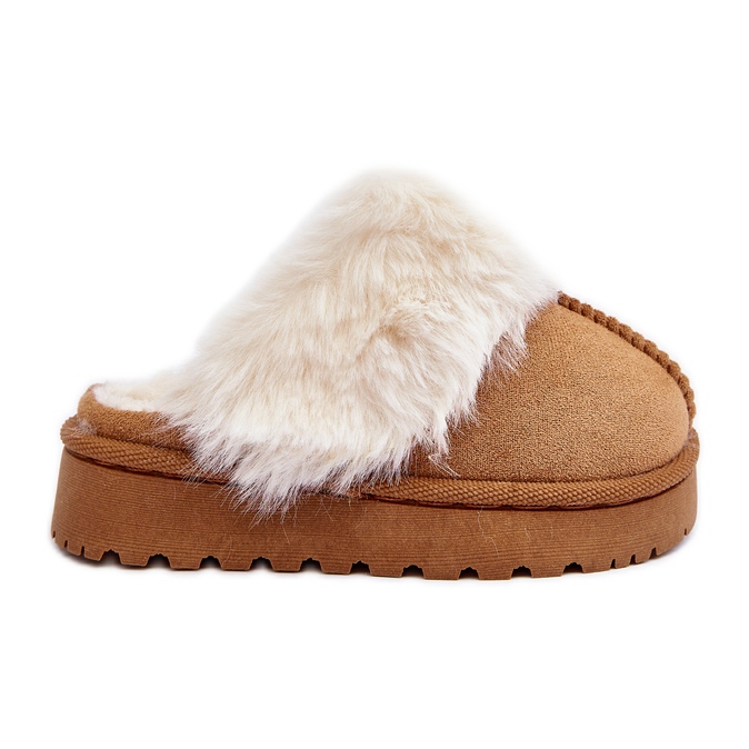 Lasten tossut Camel Birasta -turkista ruskea