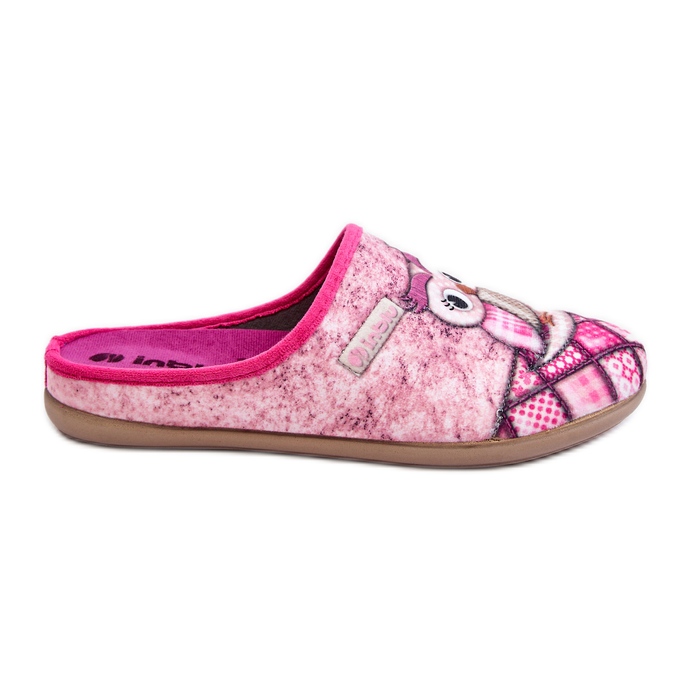 Etusivu Varvastossut Owl Inblu Varvastossut GF000018 Pinkki vaaleanpunainen