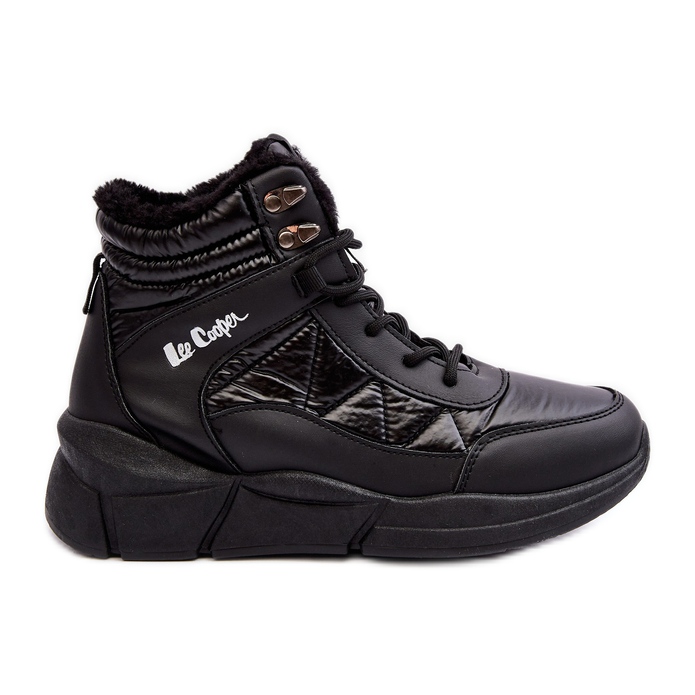 Eristetyt naisten saappaat alustalla Lee Cooper LCJ-23-44-1984 musta