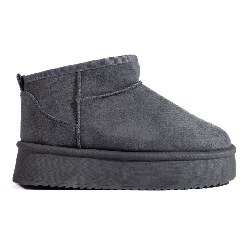 Shelovet naisten harmaat matalalumiset saappaat