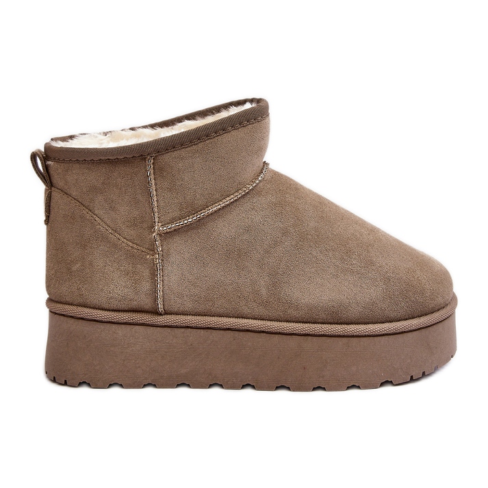 Naisten lumisaappaat turkisvuorella, vihreä Xamella