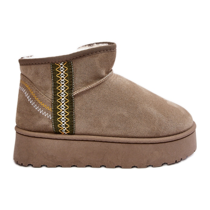 Naisten eristetyt lumisaappaat, vihreä Lomessa