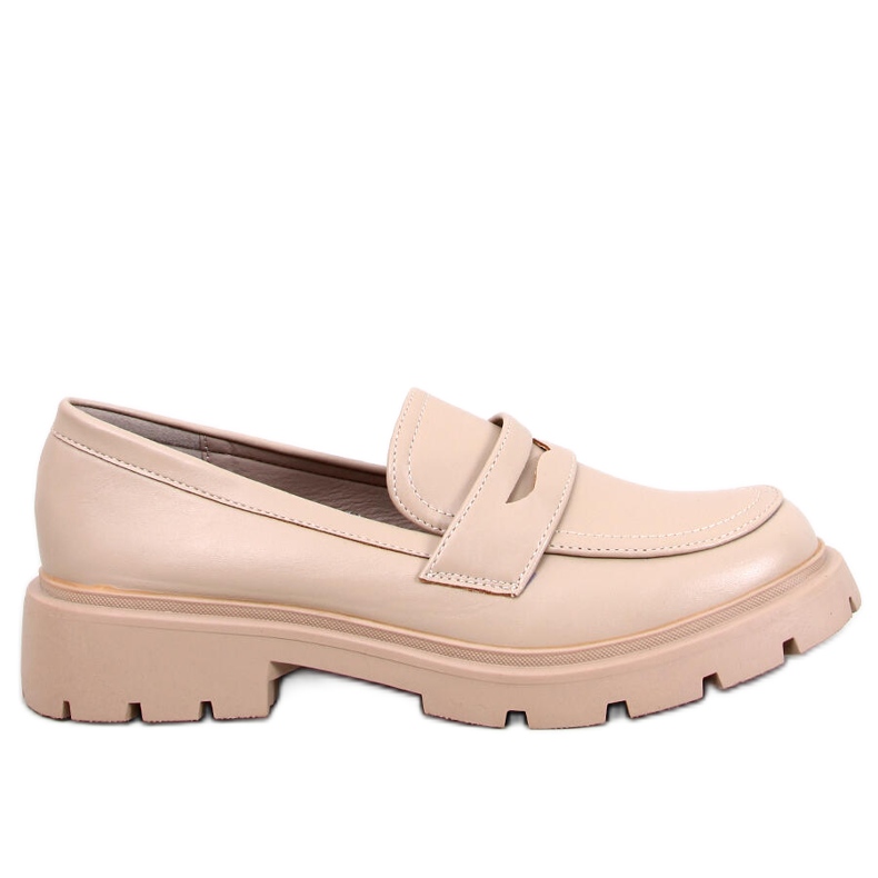 Andral Beige -tasoiset loaferit