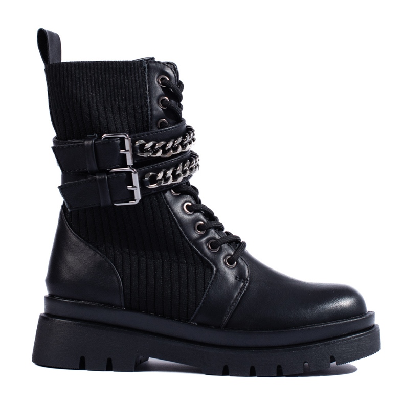 SHELOVET Mustat naisten laukut soljilla