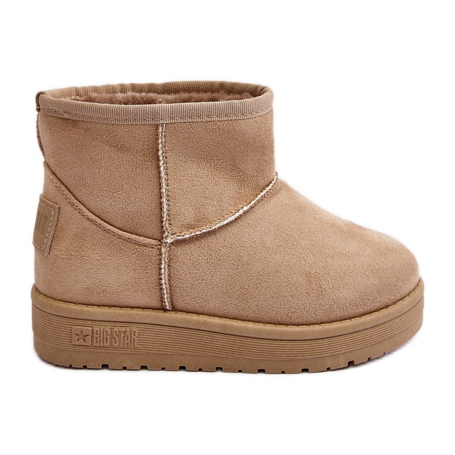 Lasten eristetyt lumisaappaat beige Big Star MM374056