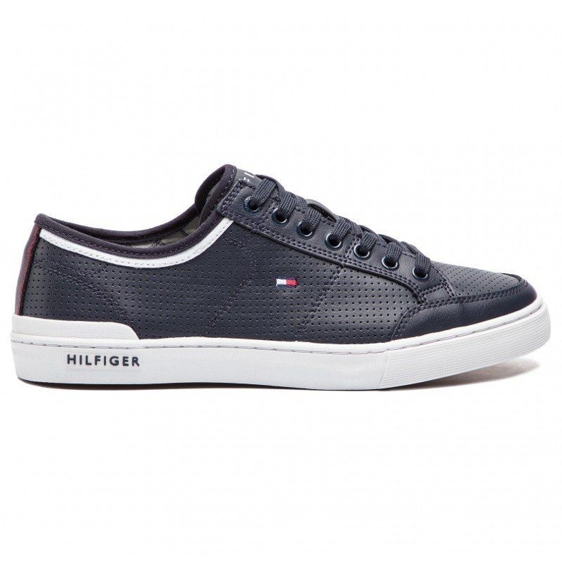 Tommy Hilfiger Core Corporate Leather Sneaker M -kengät FM0FM00552-403 sininen