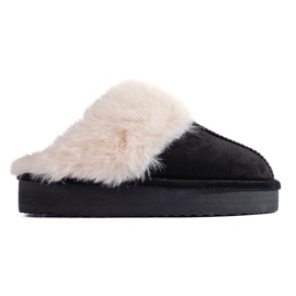 SHELOVET Pörröiset mustat pehmolelut alustalla