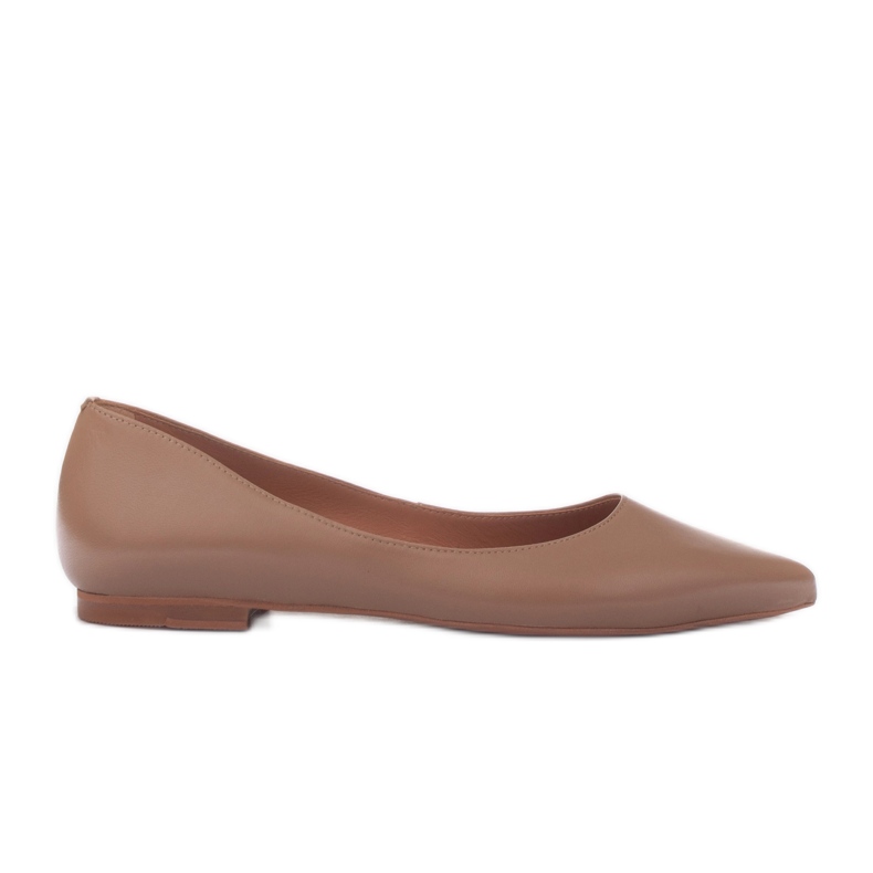Marco Shoes Hienovaraiset balerinat beige