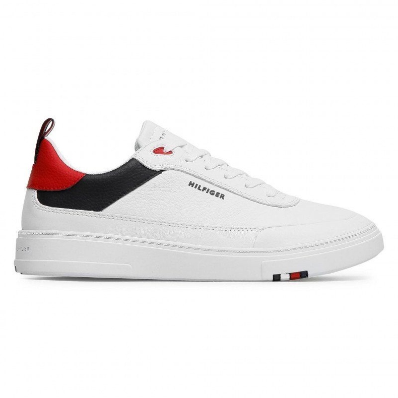 Tommy Hilfiger Modern Cupsole nahka M kengät FM0FM03427-0GY valkoinen