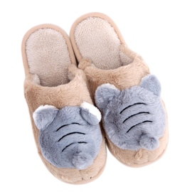 Naisten tossut Pearl Beige