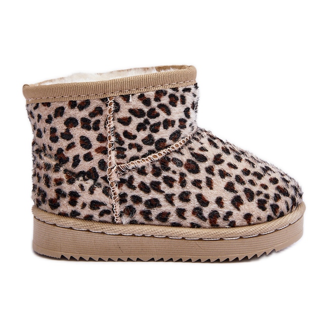 Lasten lämpimät lumikengät Beige Gooby