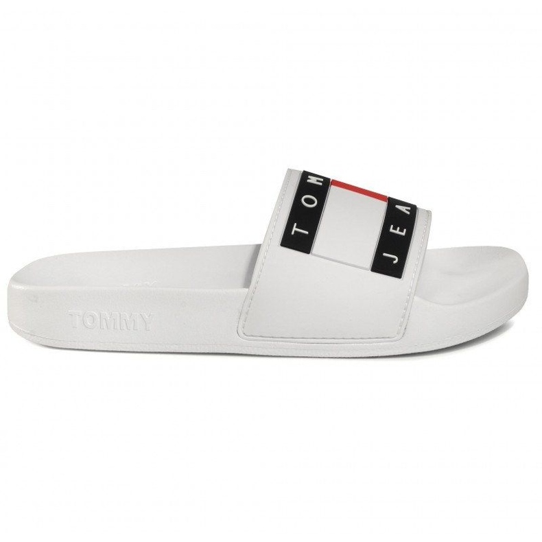 Tommy Hilfiger Tommy Jeans Flag Pool Slide W EN0EN00474-YBS varvastossut valkoinen