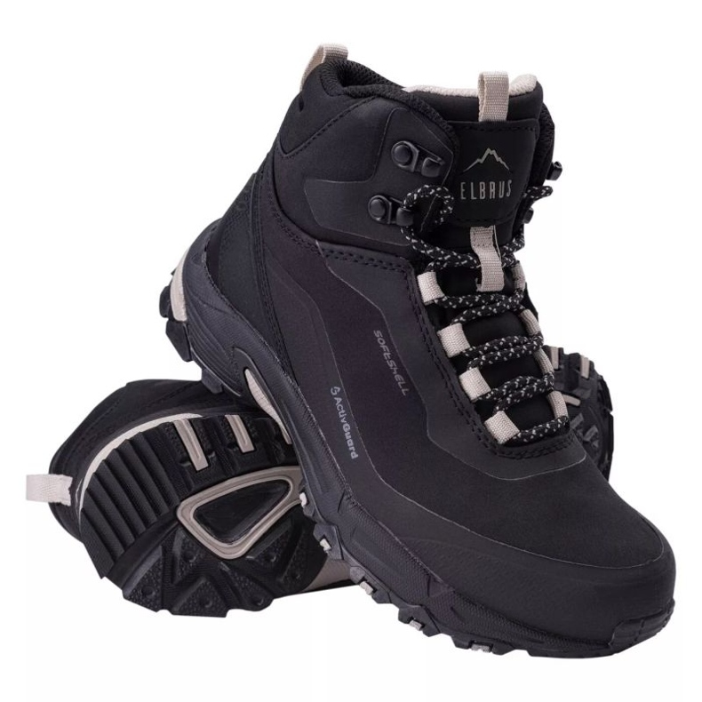 Elbrus Elby Mid Ag -kengät W 92800555444 musta