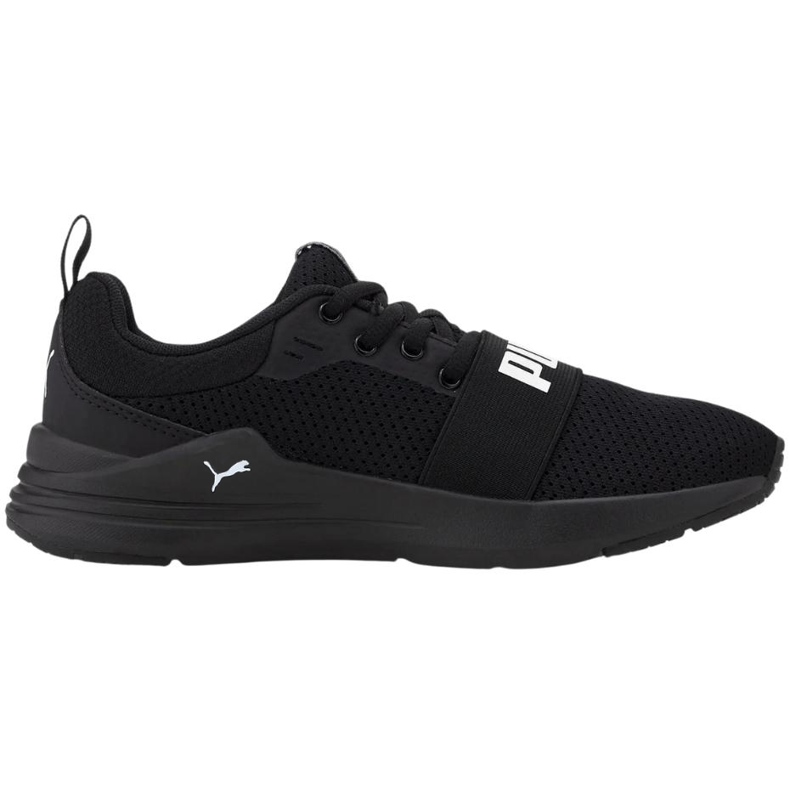 Puma Wired Run Jr. mustat 374214 01 lasten kengät