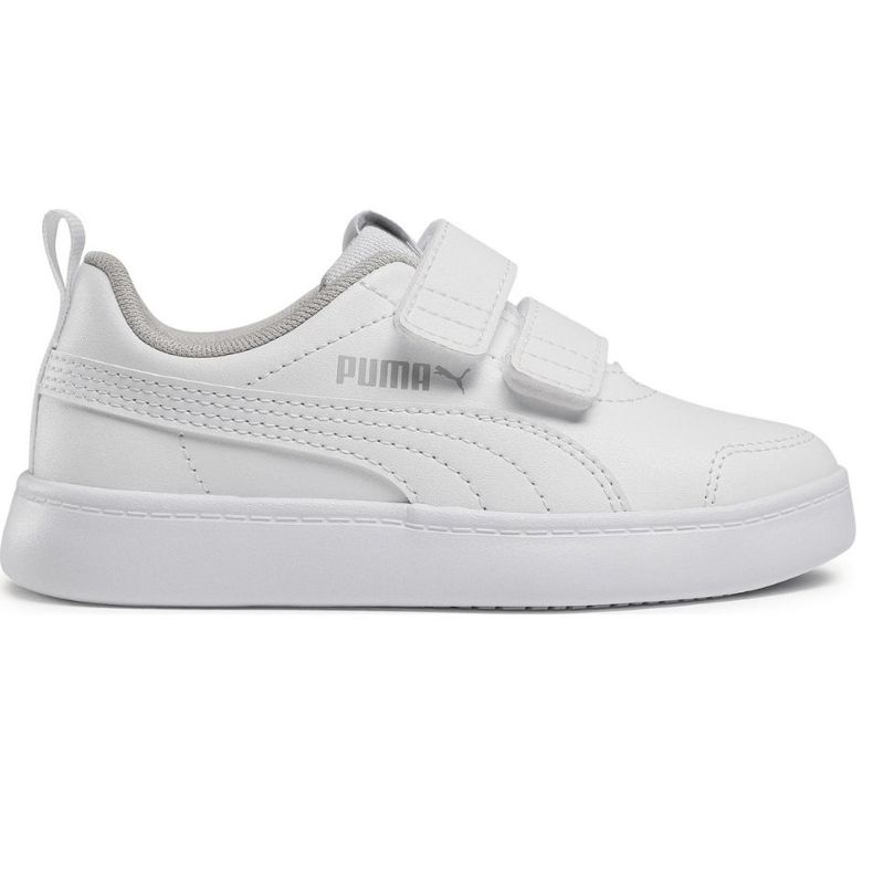 Puma Courtflex v2 V lasten kengät valkoiset 371543 04 valkoinen